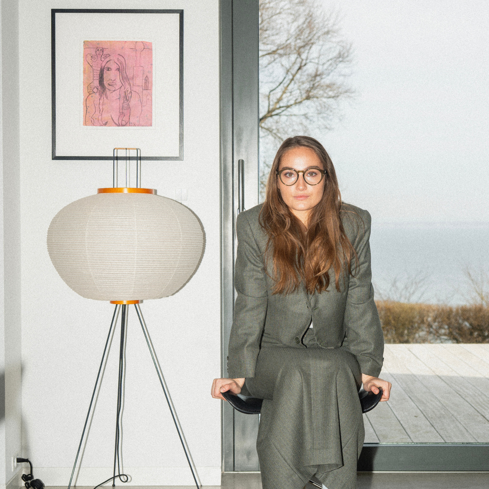 Briller u. styrke Casual - olive brown