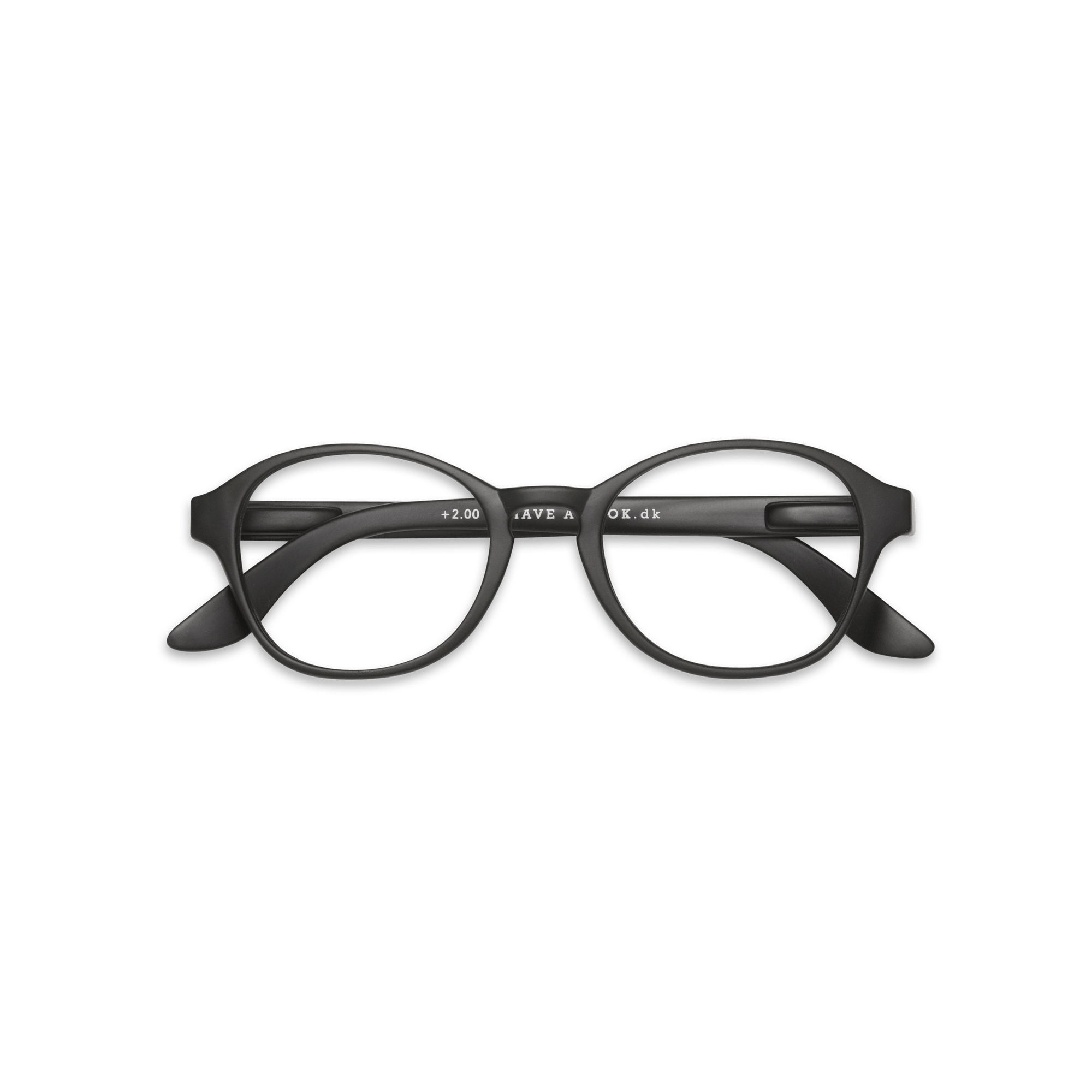 Blue light briller Circle - black