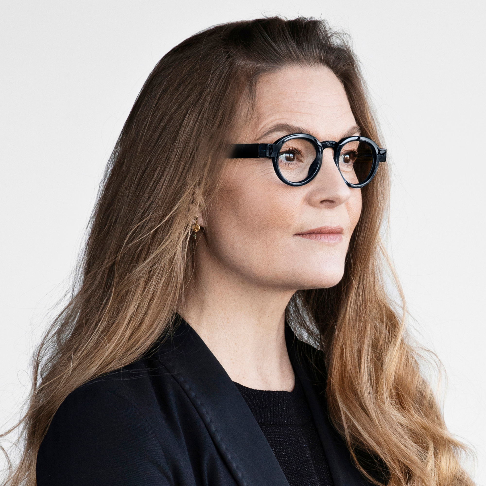 Minusbriller Circle Twist - black