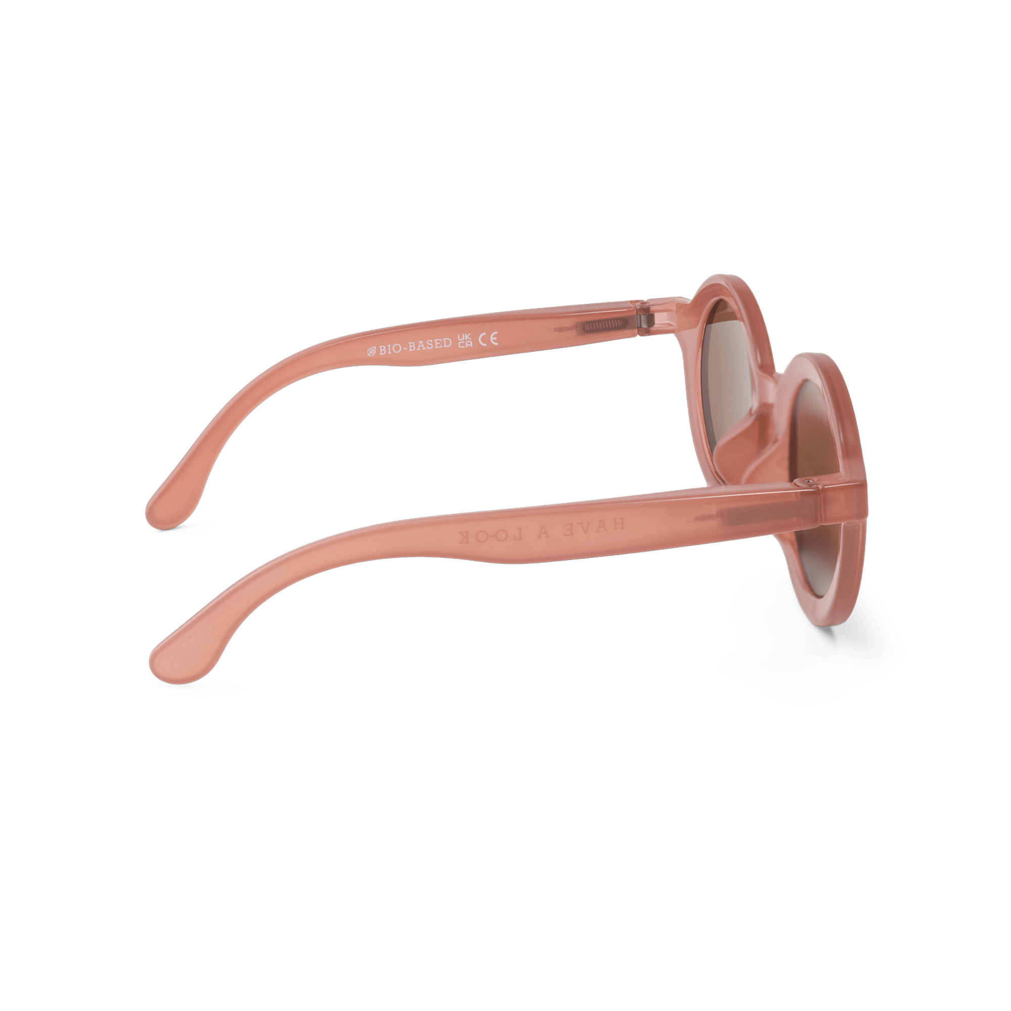Børnesolbriller Circle Mini - dusty rose