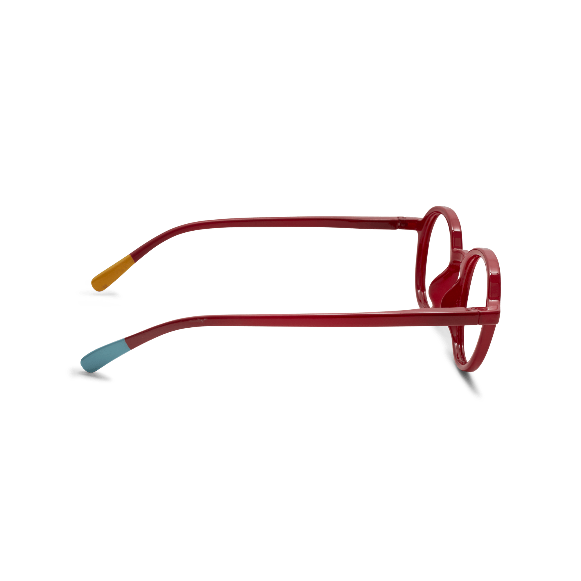 Briller u. styrke Circle Slim - cherry