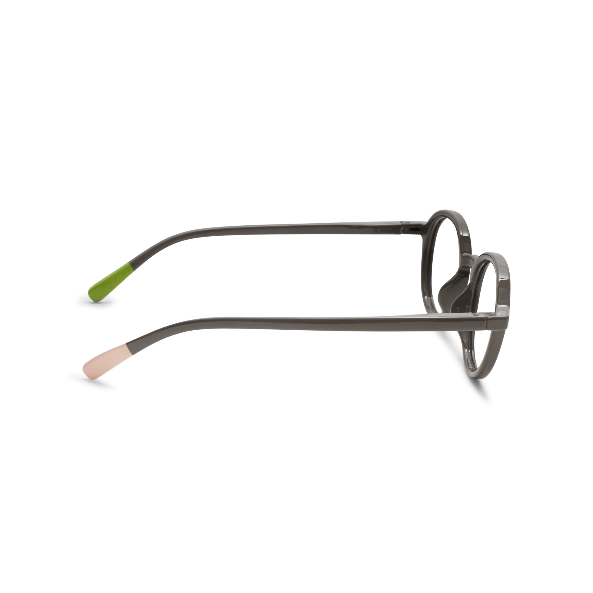 Læsebriller Circle Slim - grey