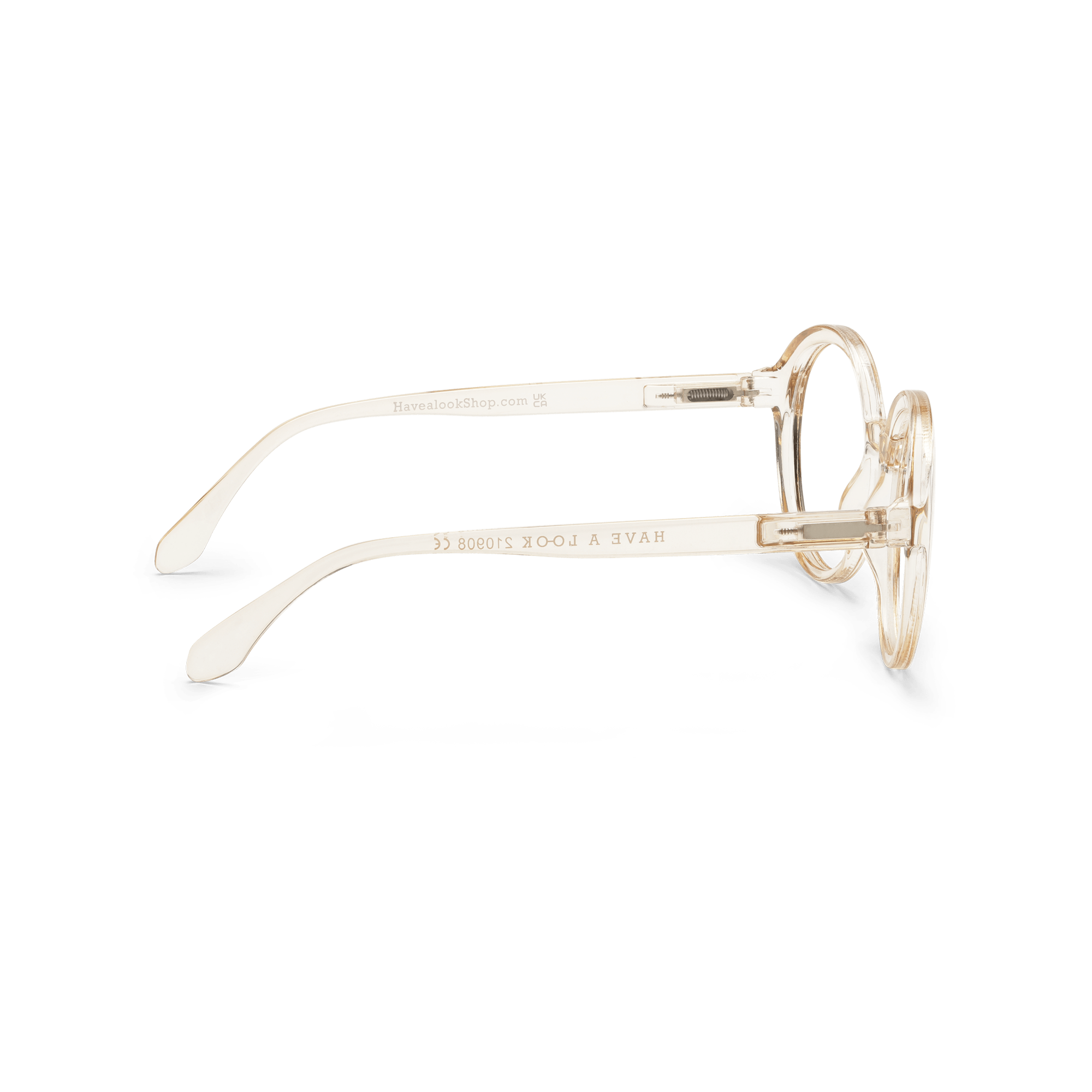 Blue light briller Diva - champagne