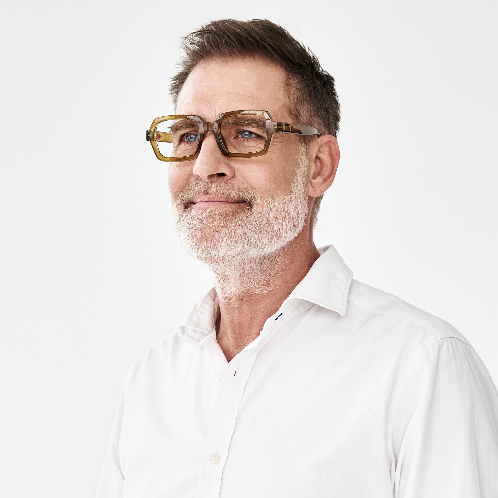 Blue light briller Square - moss