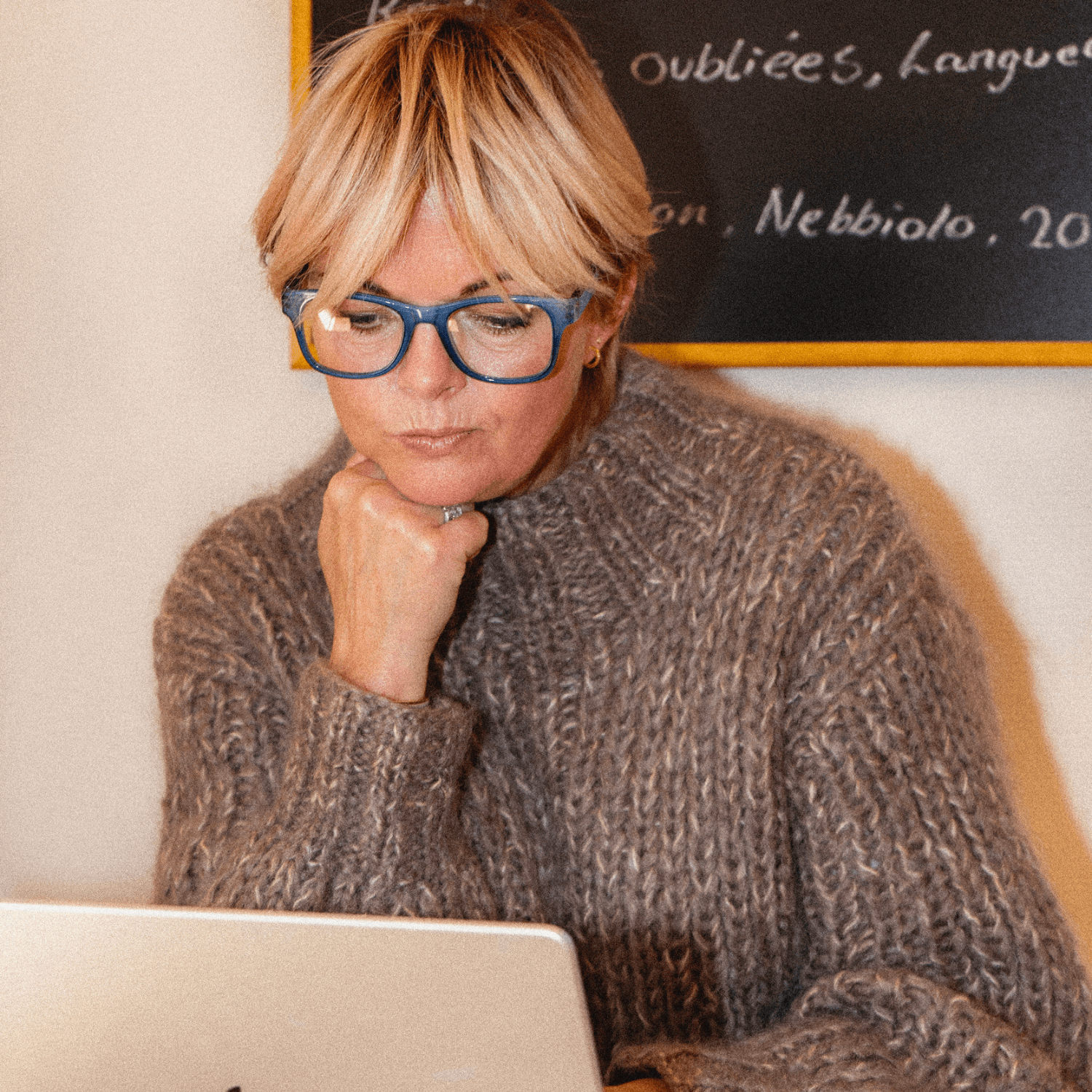 Læsebriller Type B - blue