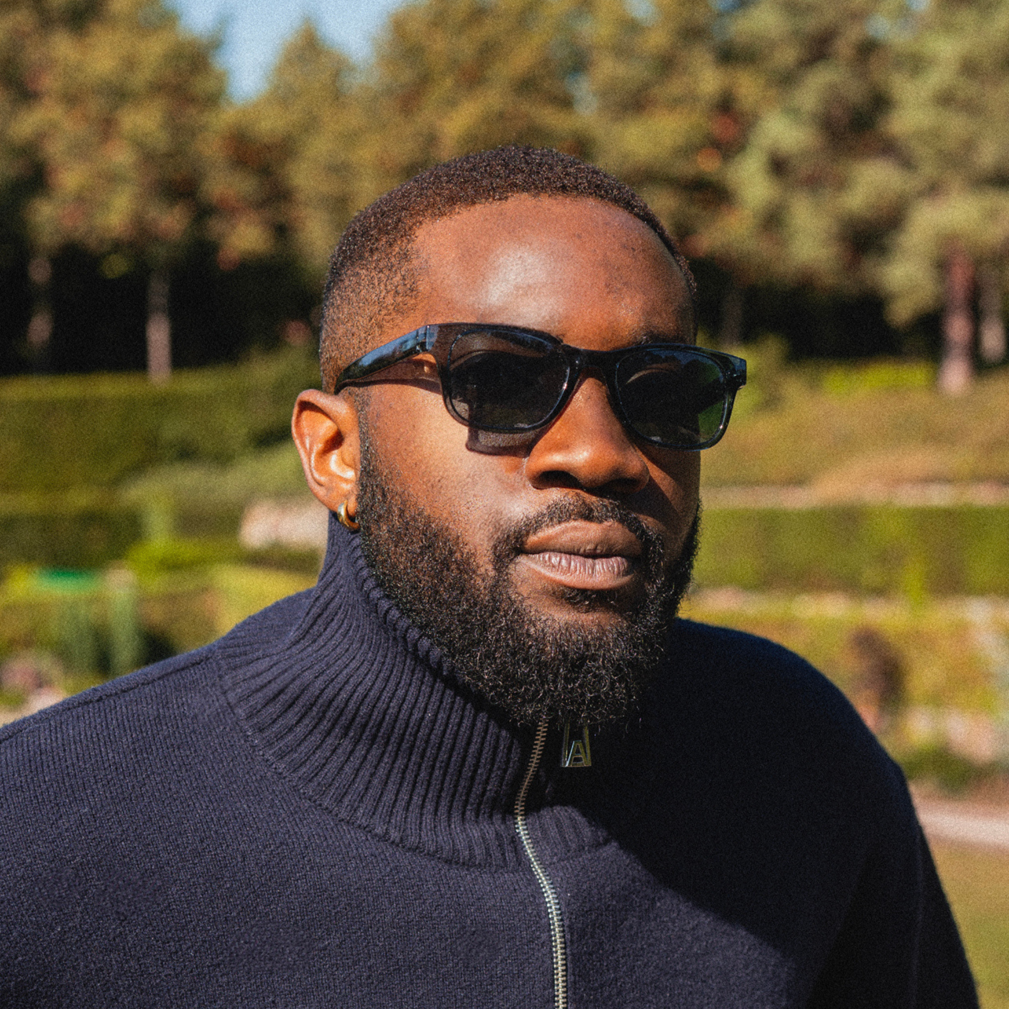 Solbriller m. læsefelt Type B - black