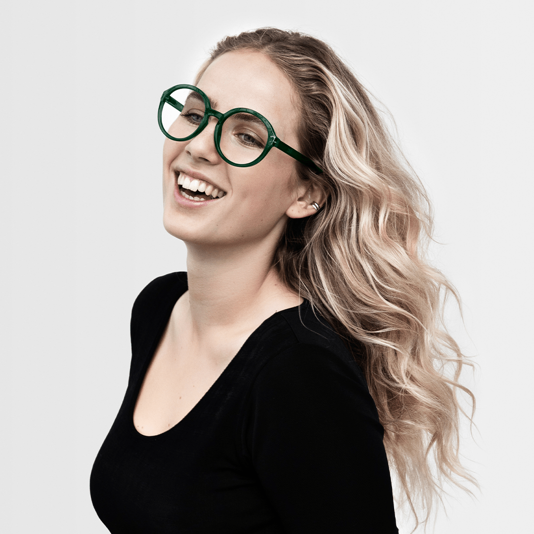 Læsebriller Diva - green