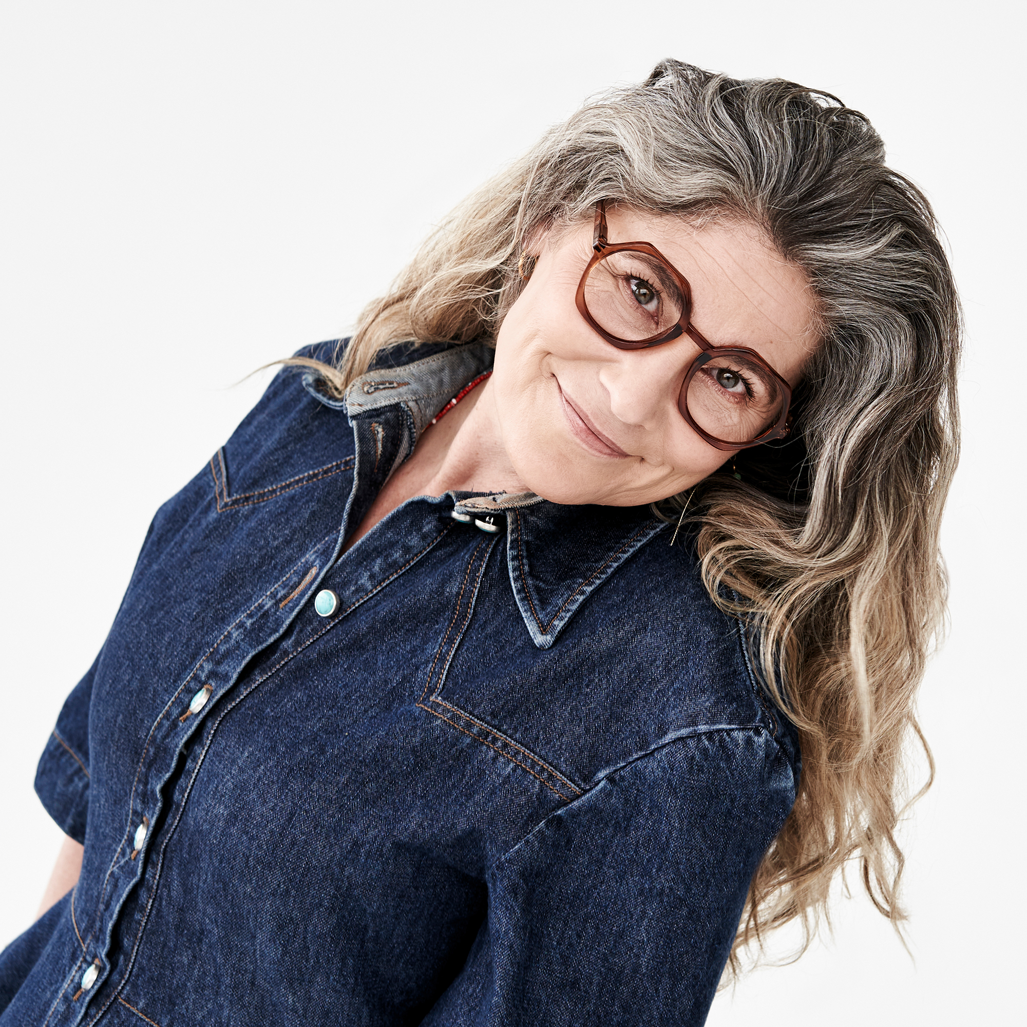 Briller u. styrke Edgy - clear green