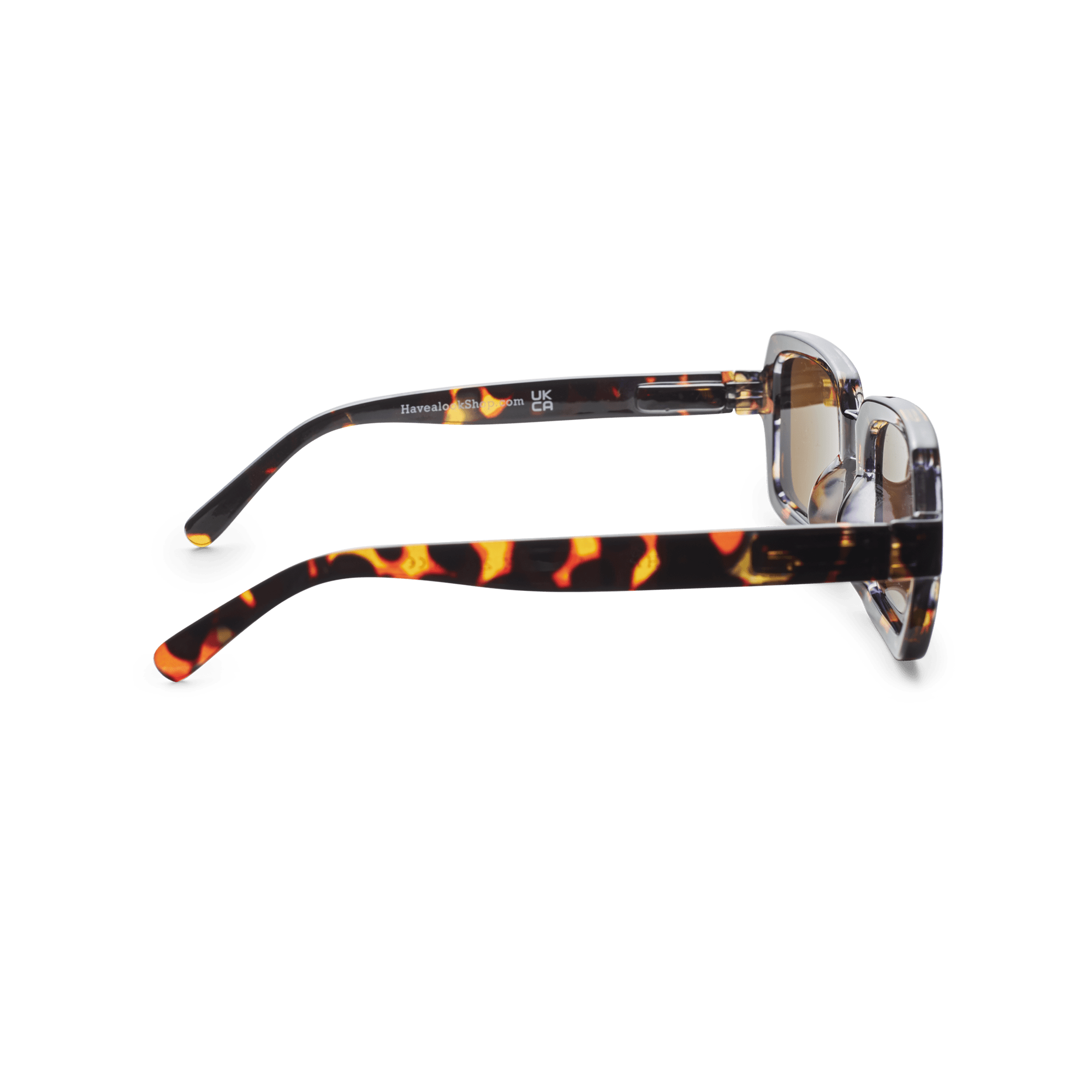Solbriller m. læsefelt Square - tortoise