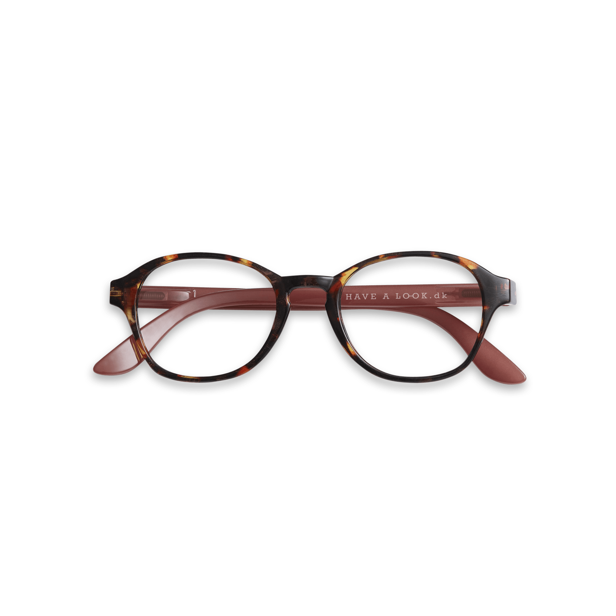 Læsebriller Circle - tortoise/rose