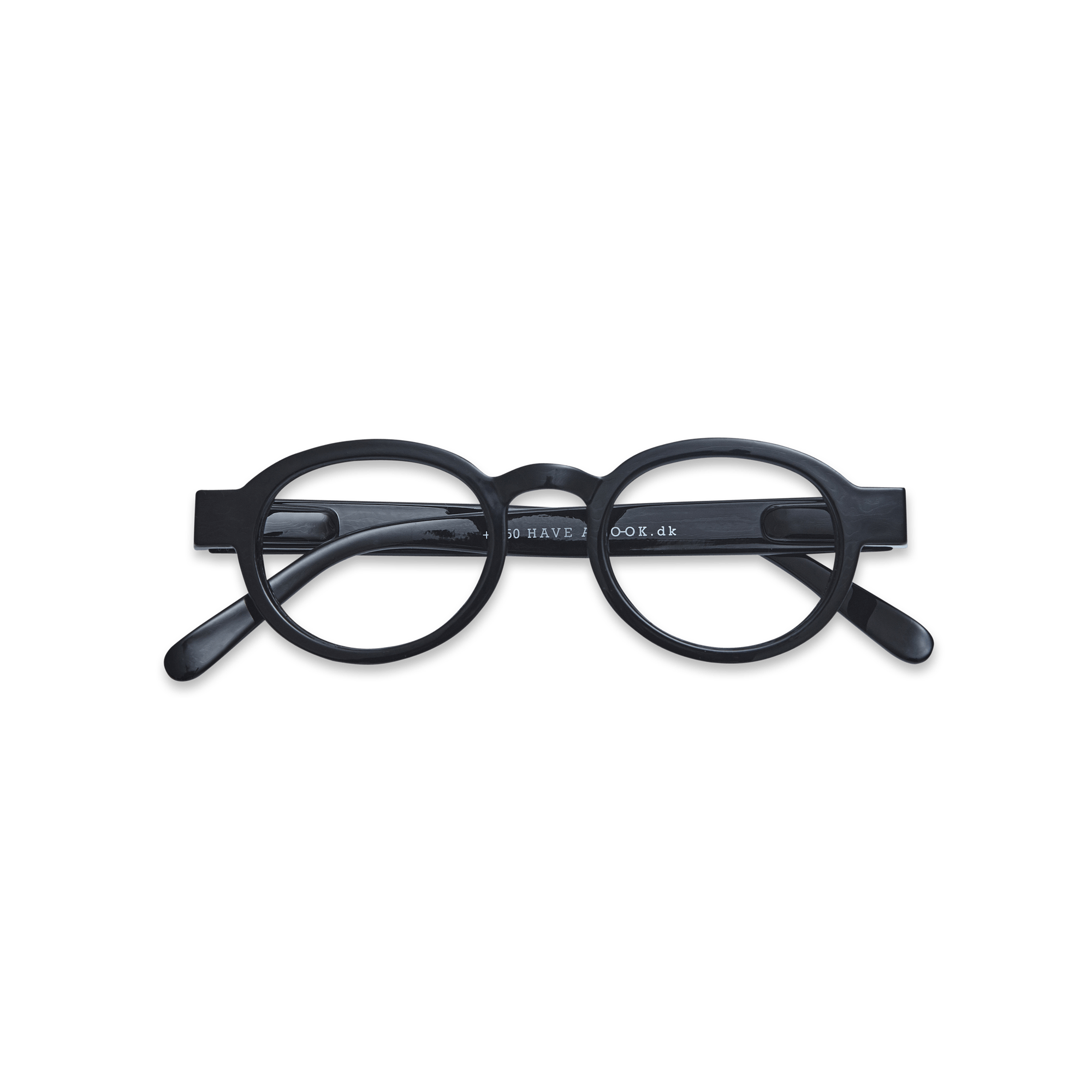Læsebriller Circle Twist - black