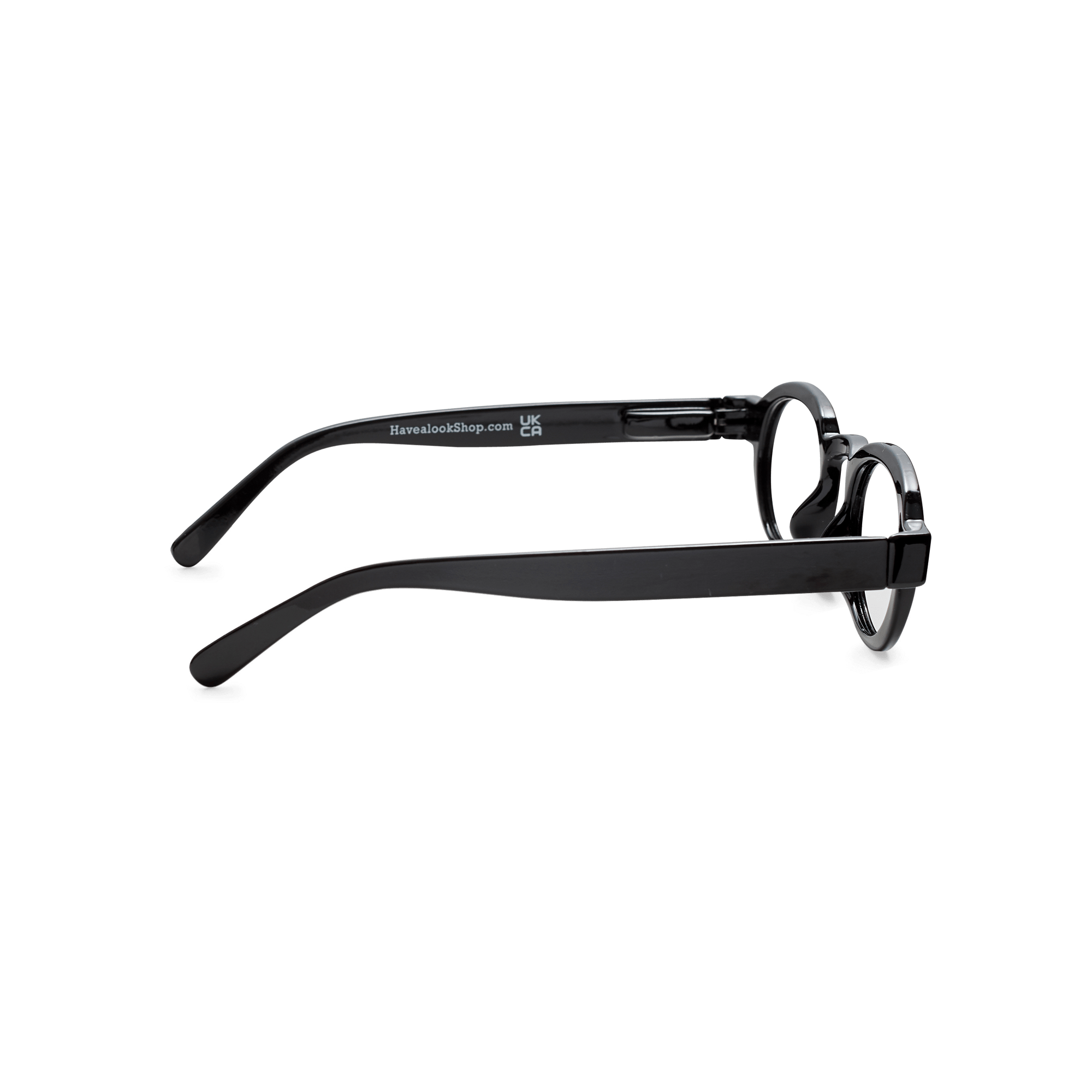 Læsebriller Circle Twist - black