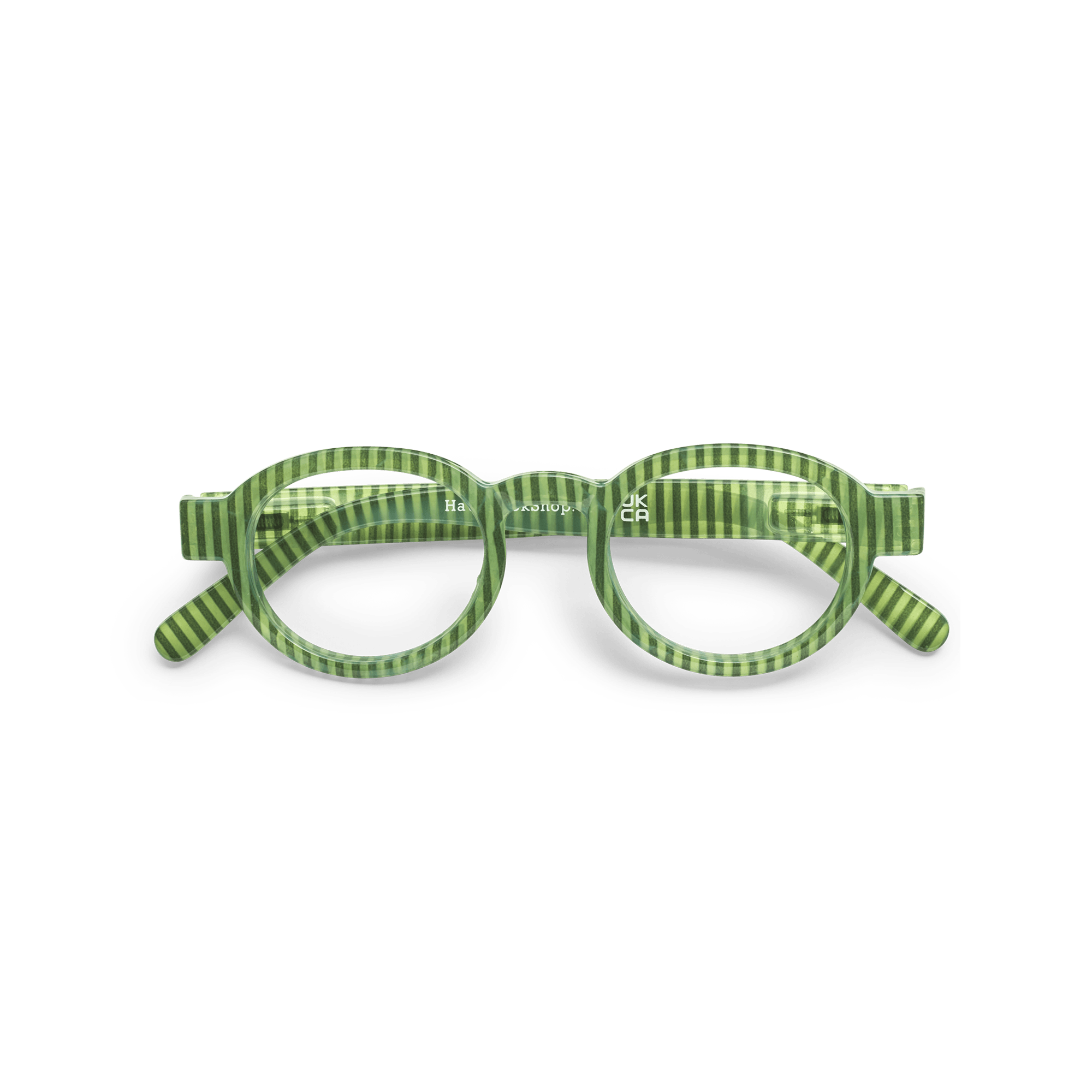 Læsebriller Circle Twist - cucumber