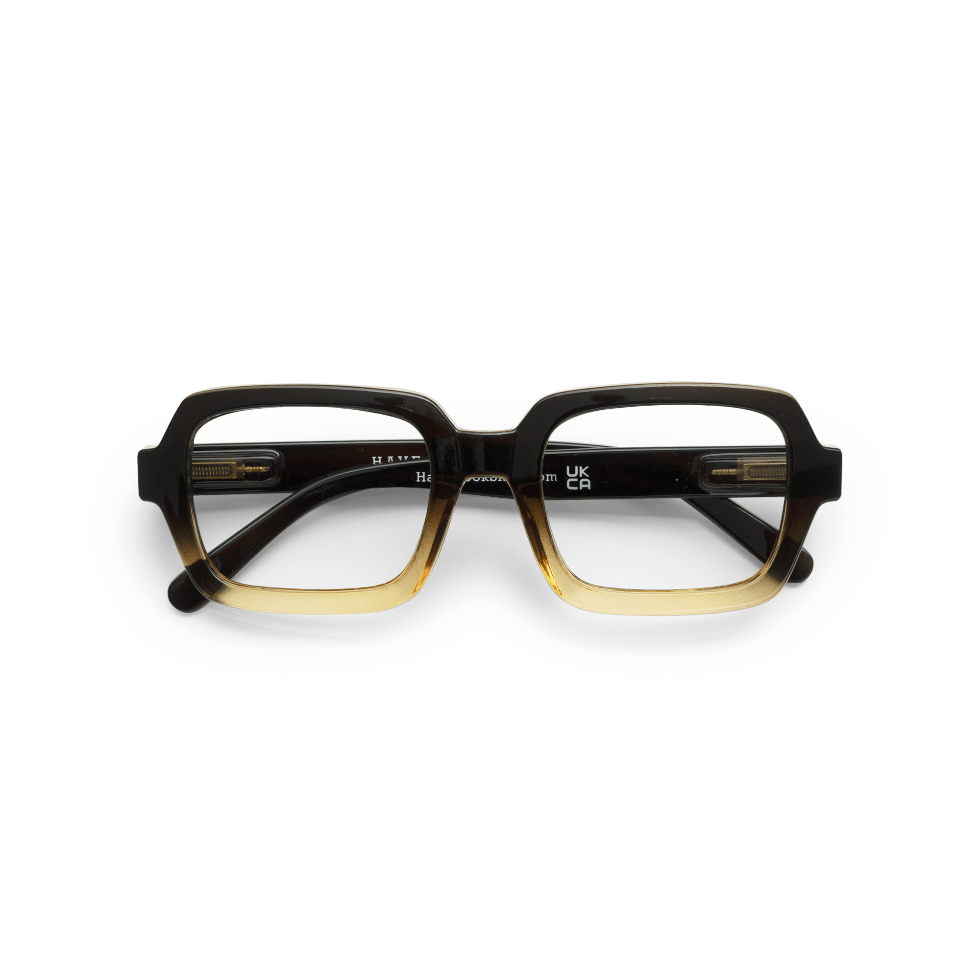 Læsebriller Square - black/brown