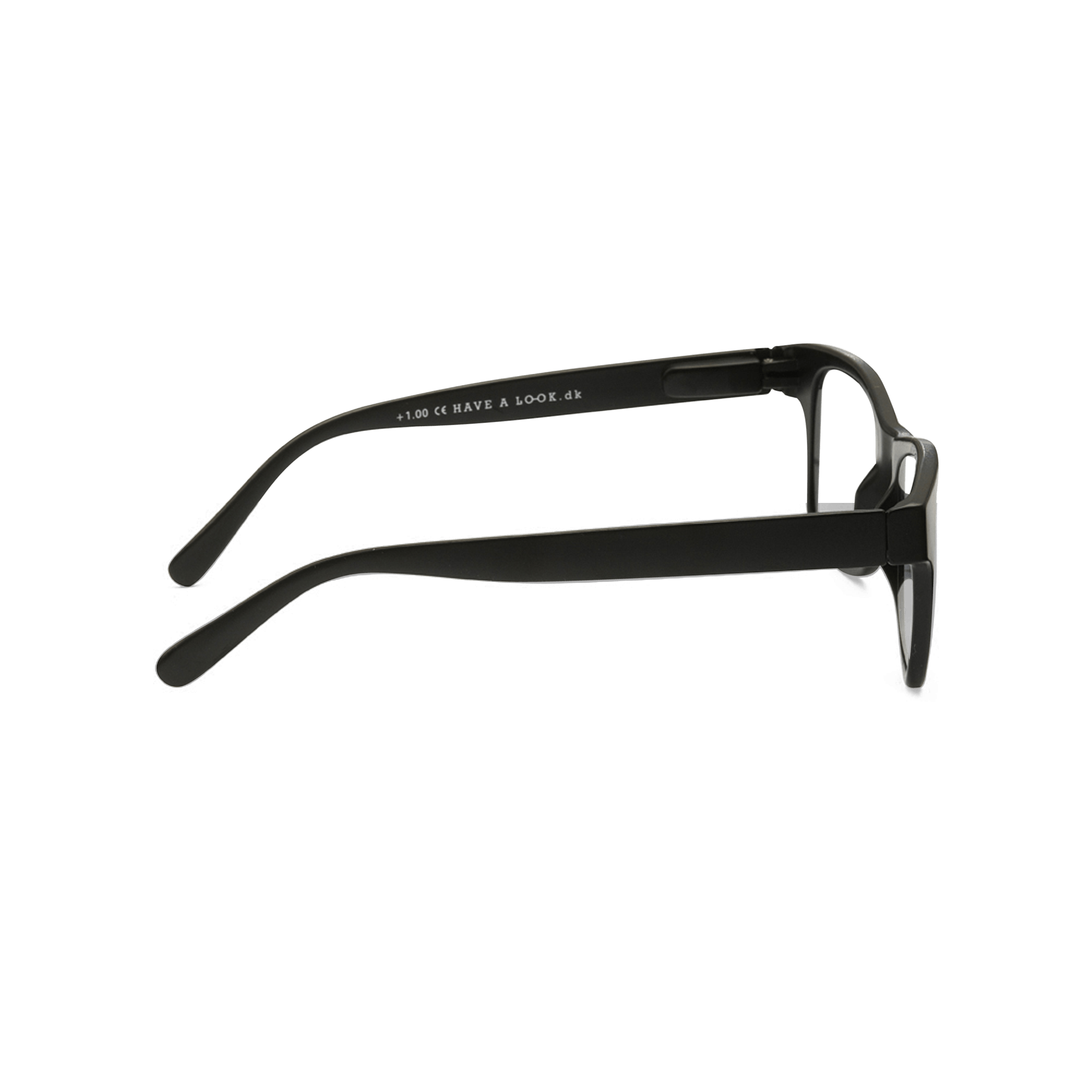 Solbriller m. læsefelt Type B - black