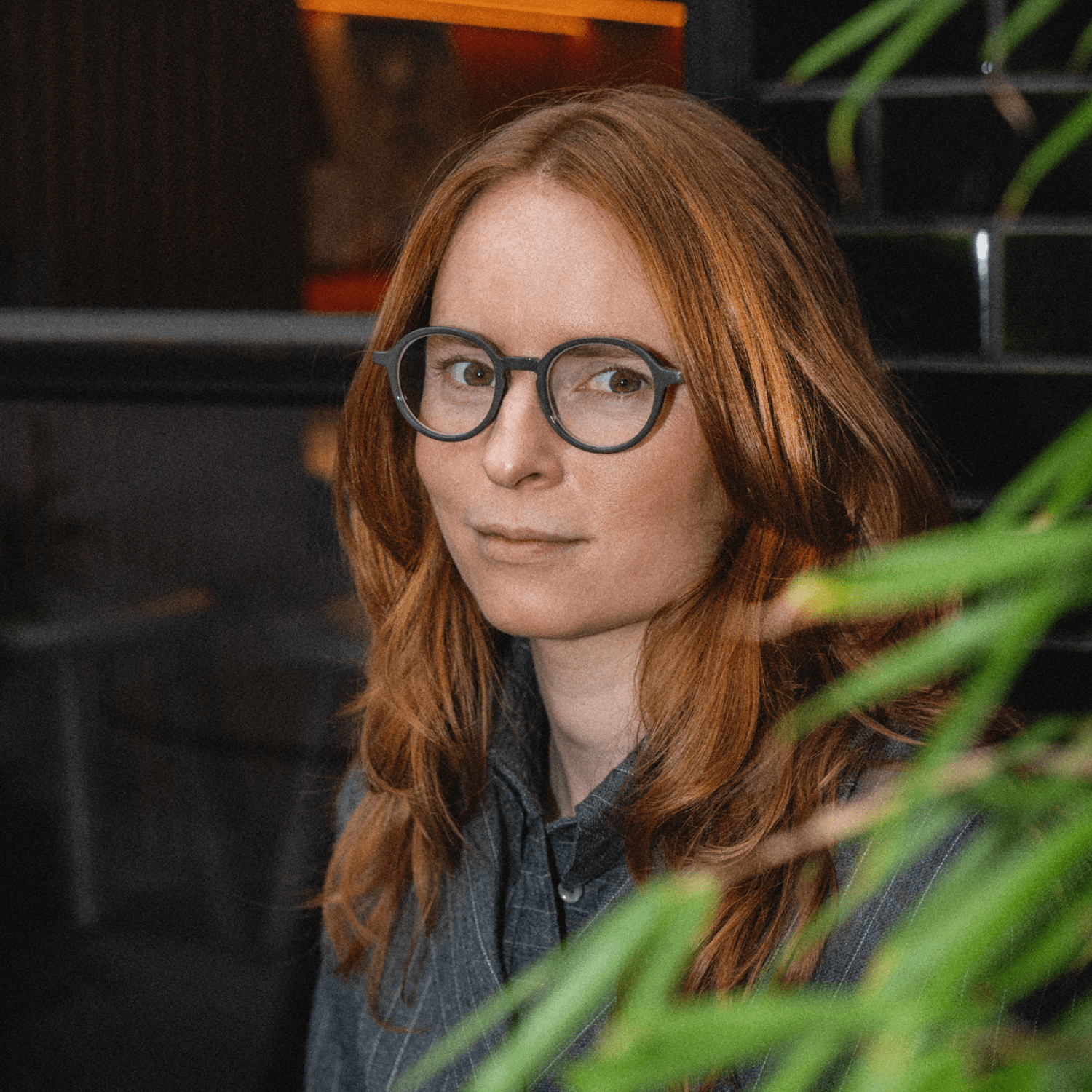 Minusbriller Circle Slim - navy