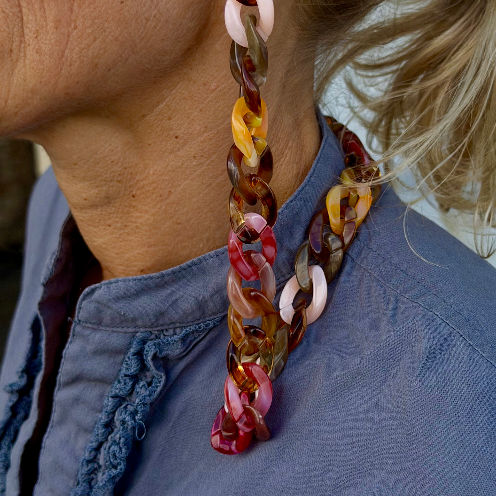 Chunky Chain - ochre mix