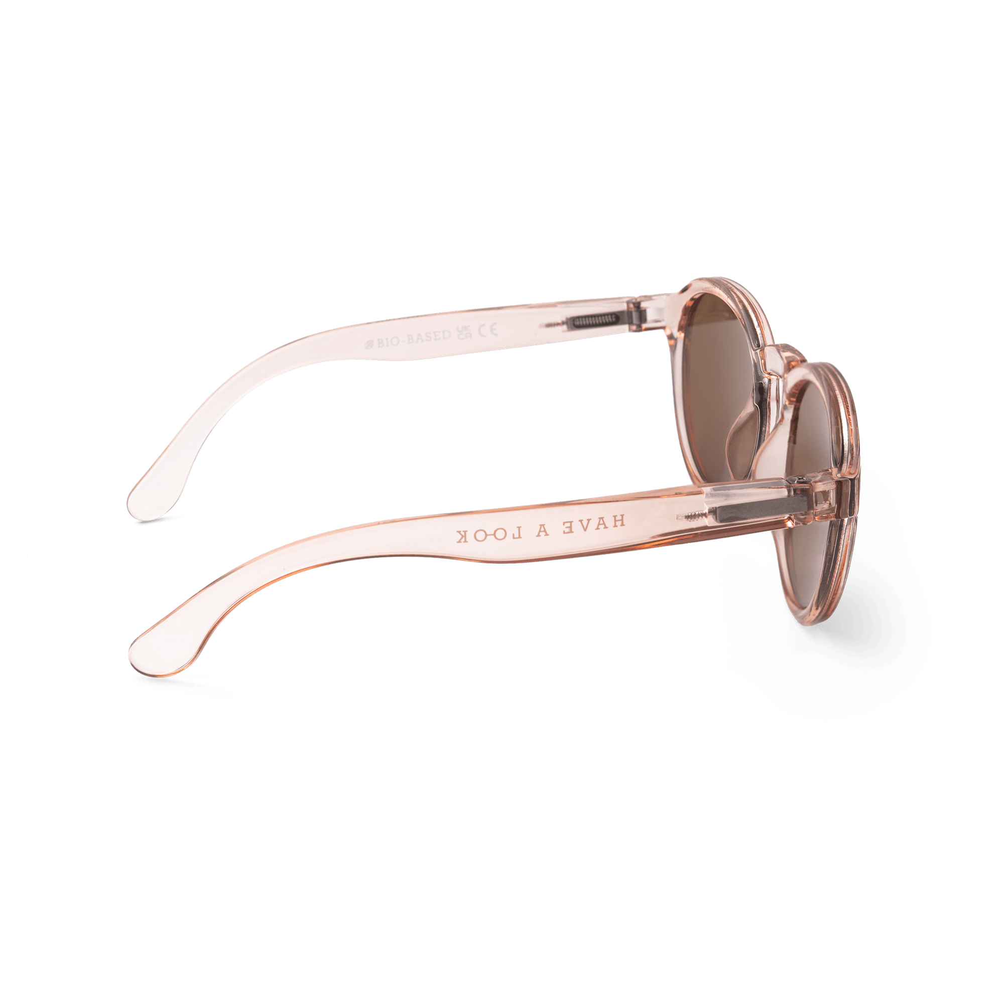 Børnesolbriller Casual Mini - clear pink