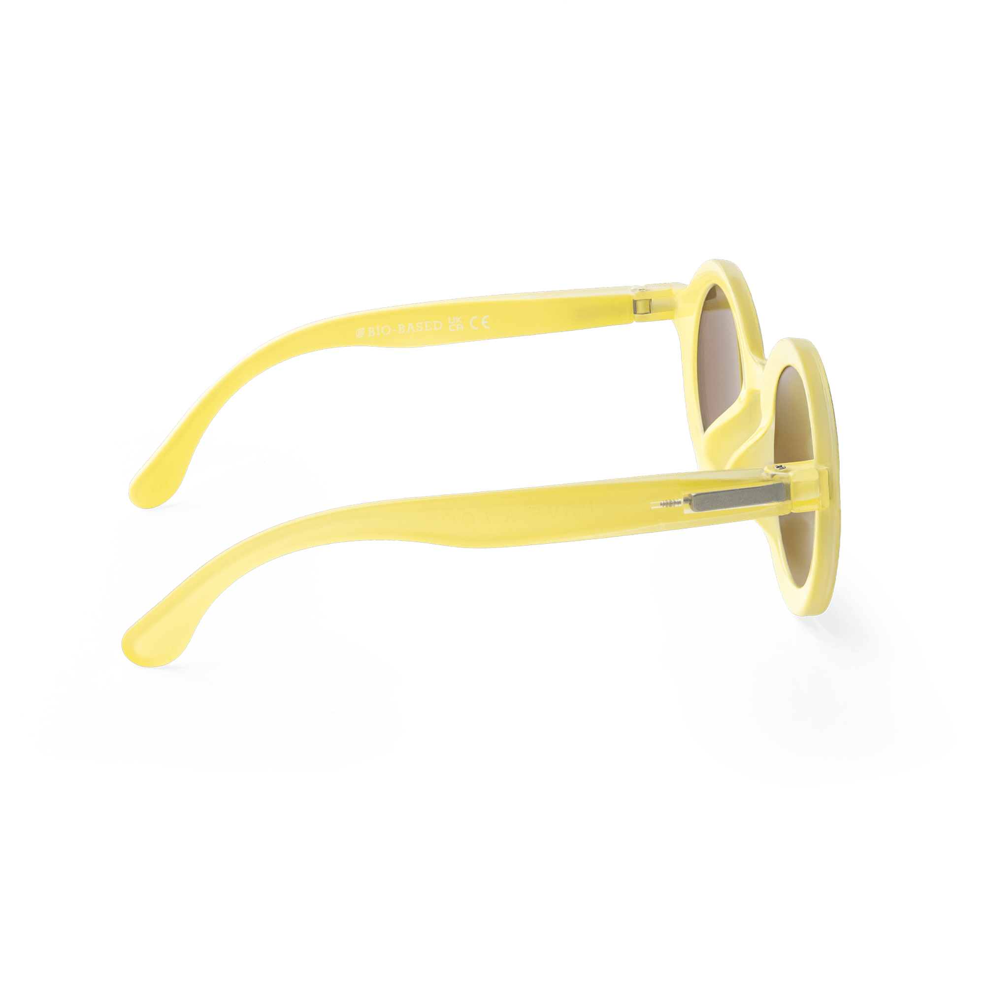 Børnesolbriller Circle Mini - banana