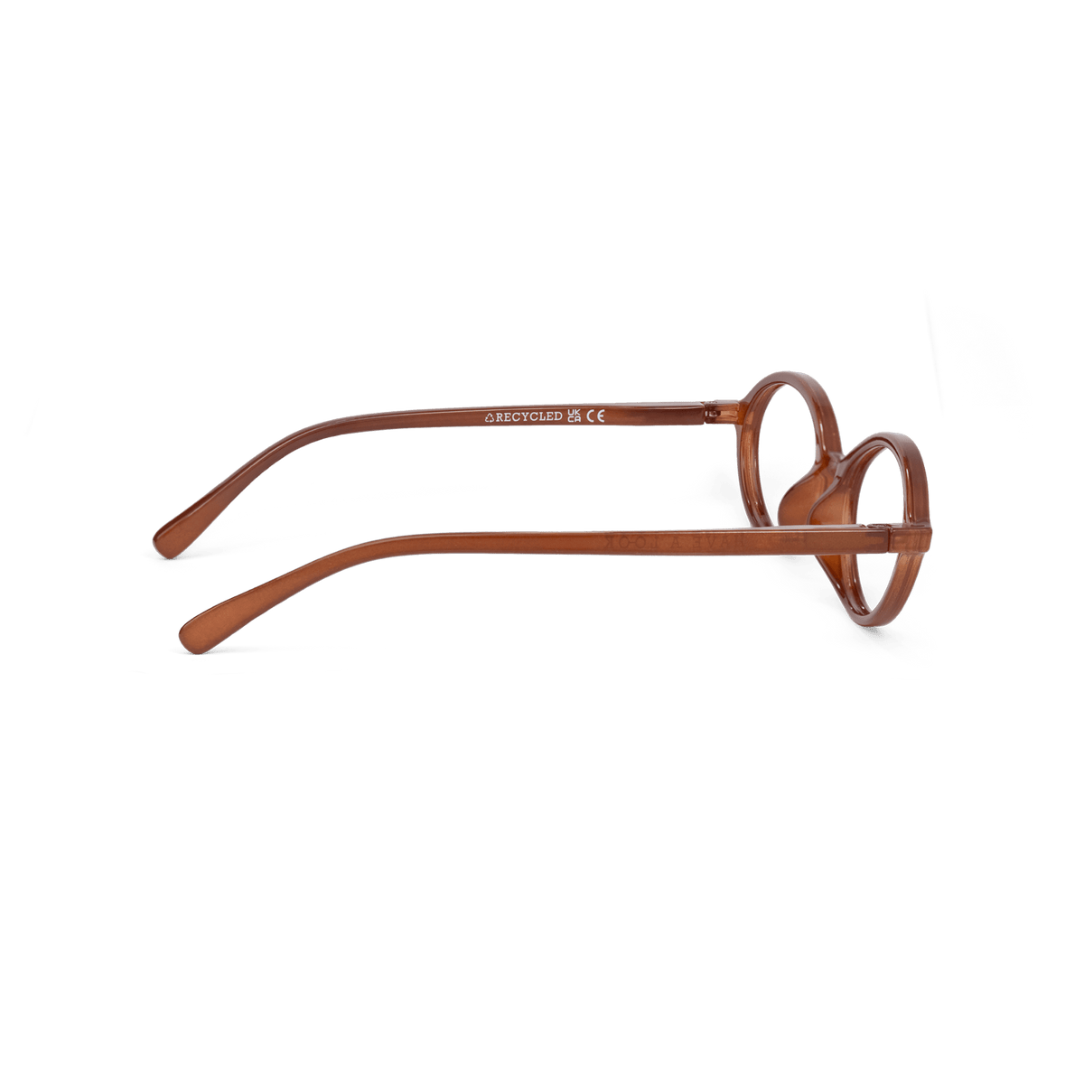 Læsebriller Oval - hazel