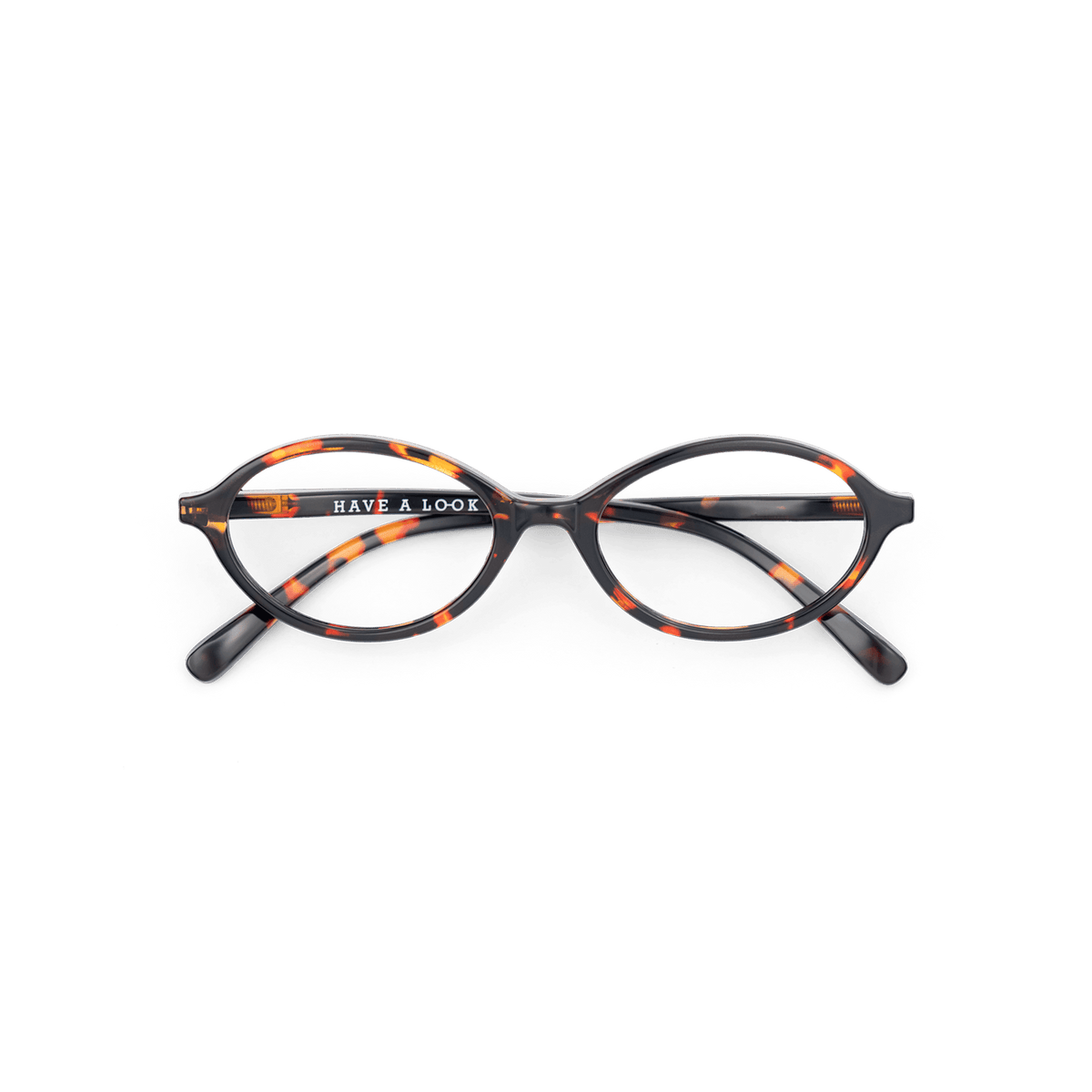 Minusbriller Oval - tortoise