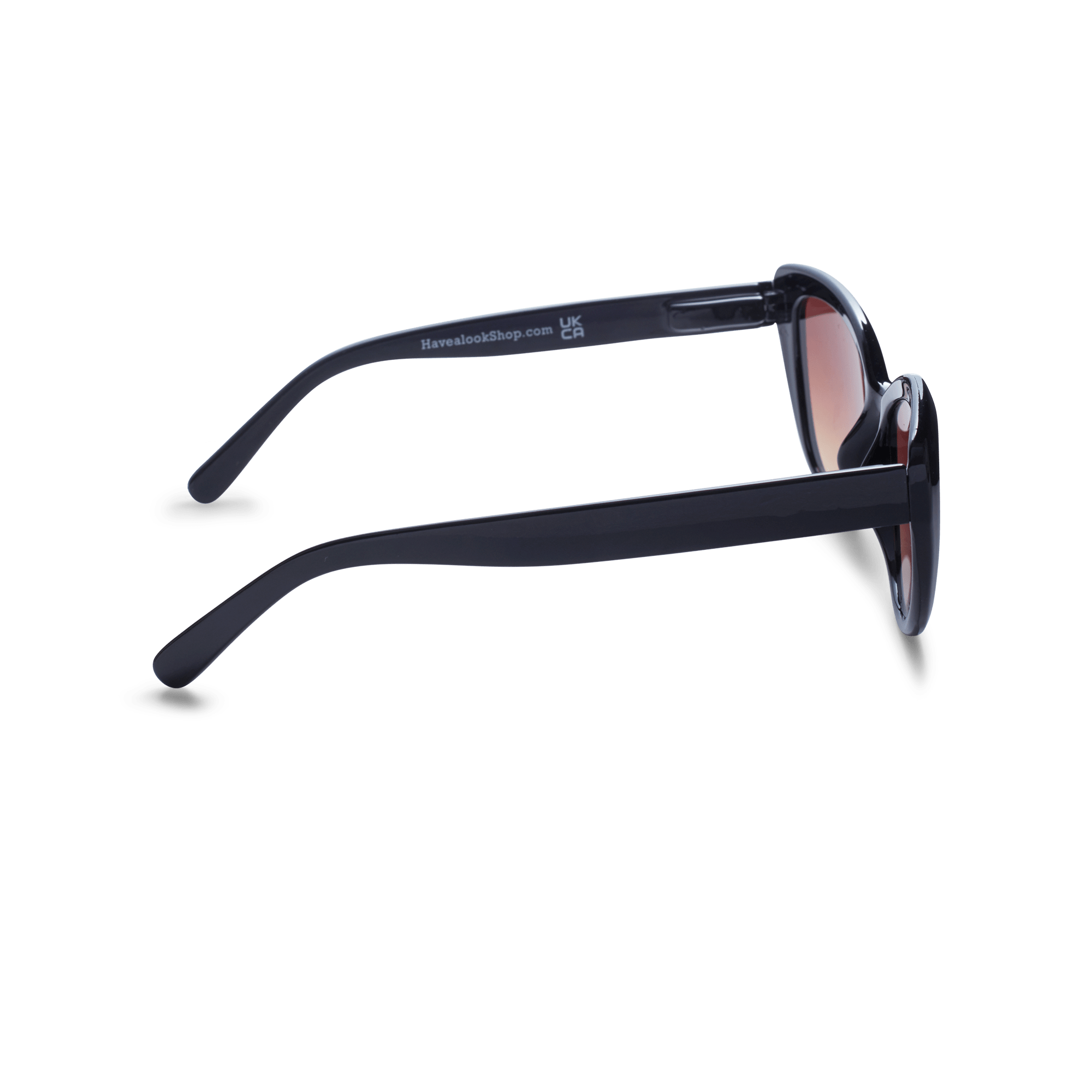 Solbriller Cat Eye - black