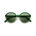 Solbriller Diva - green fade