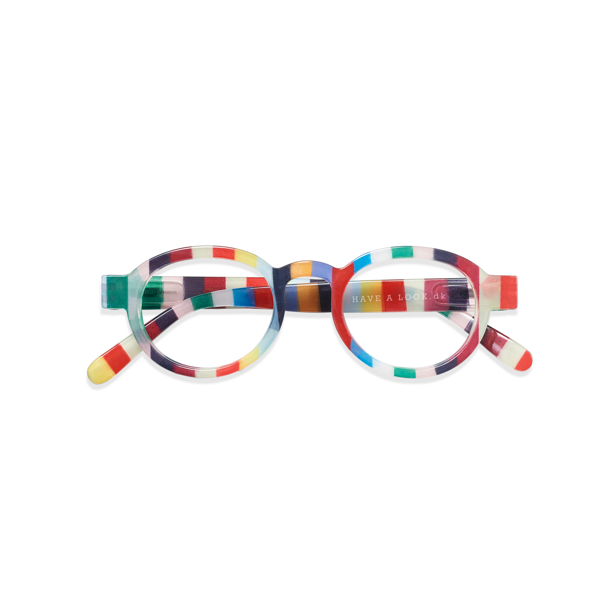 Læsebriller Circle Twist - candy
