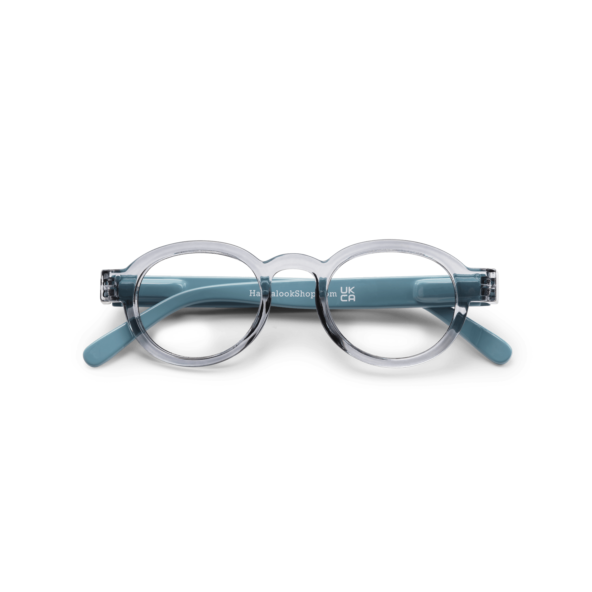 Læsebriller Circle Twist - grey/blue