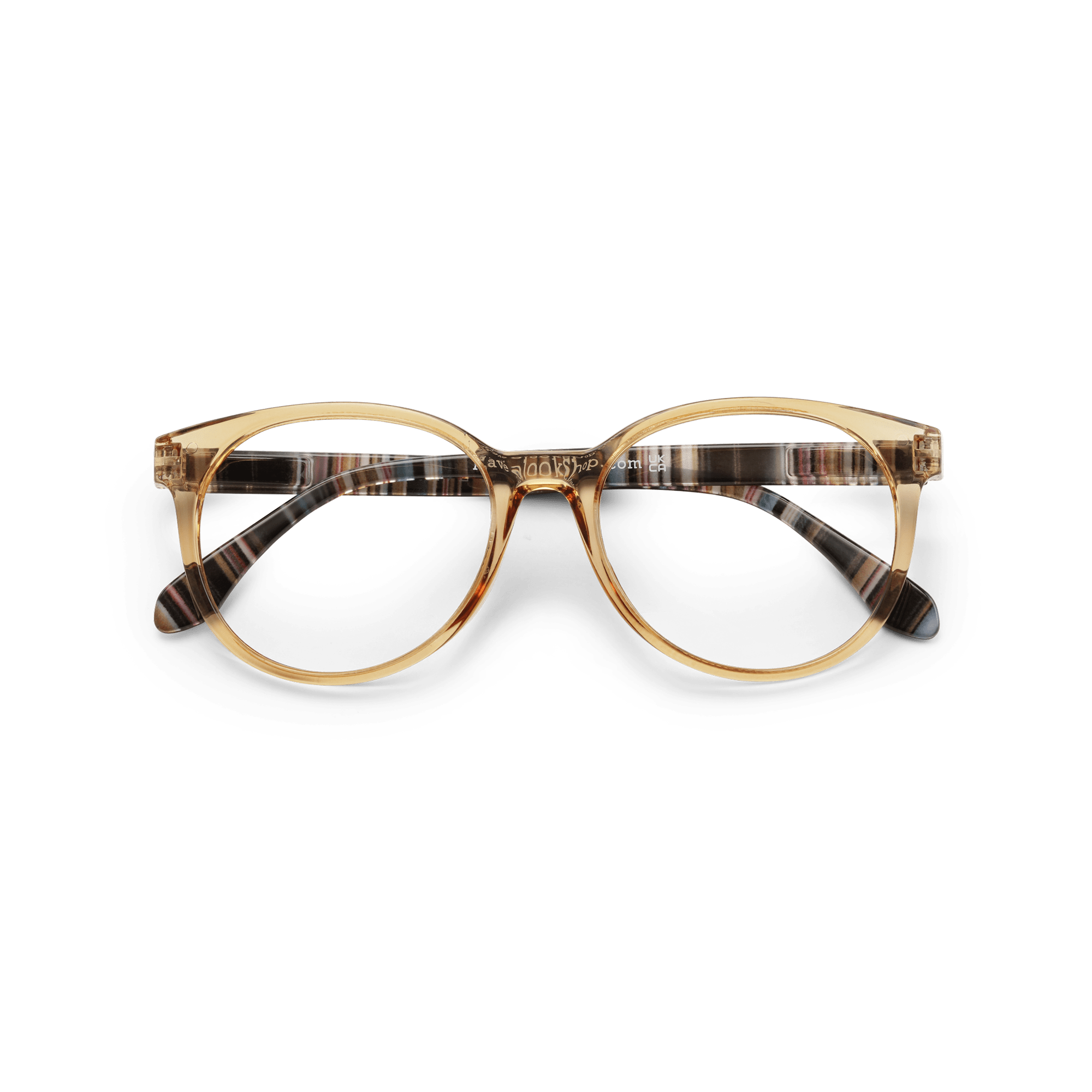 Læsebriller City - amber