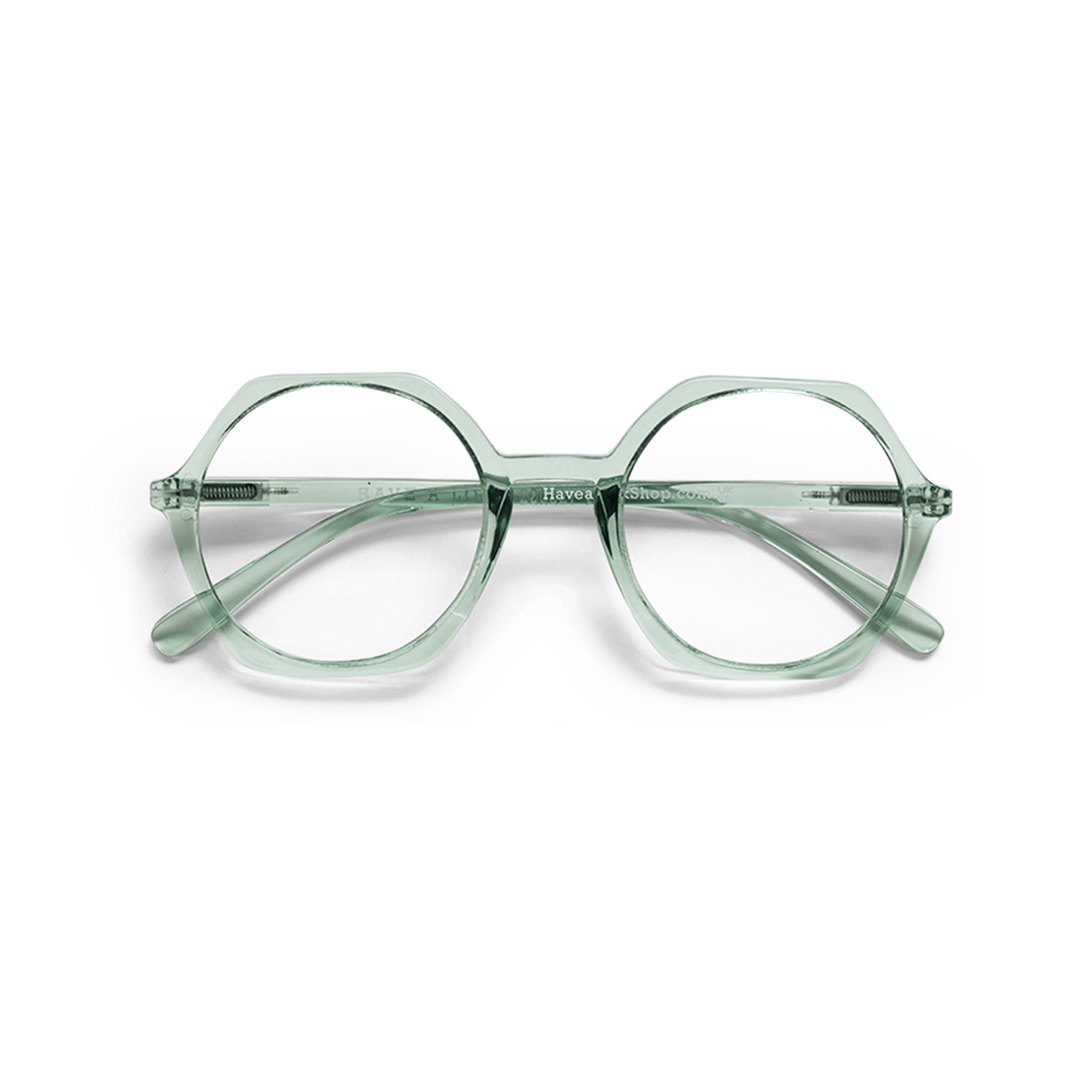 Læsebriller Edgy - clear green