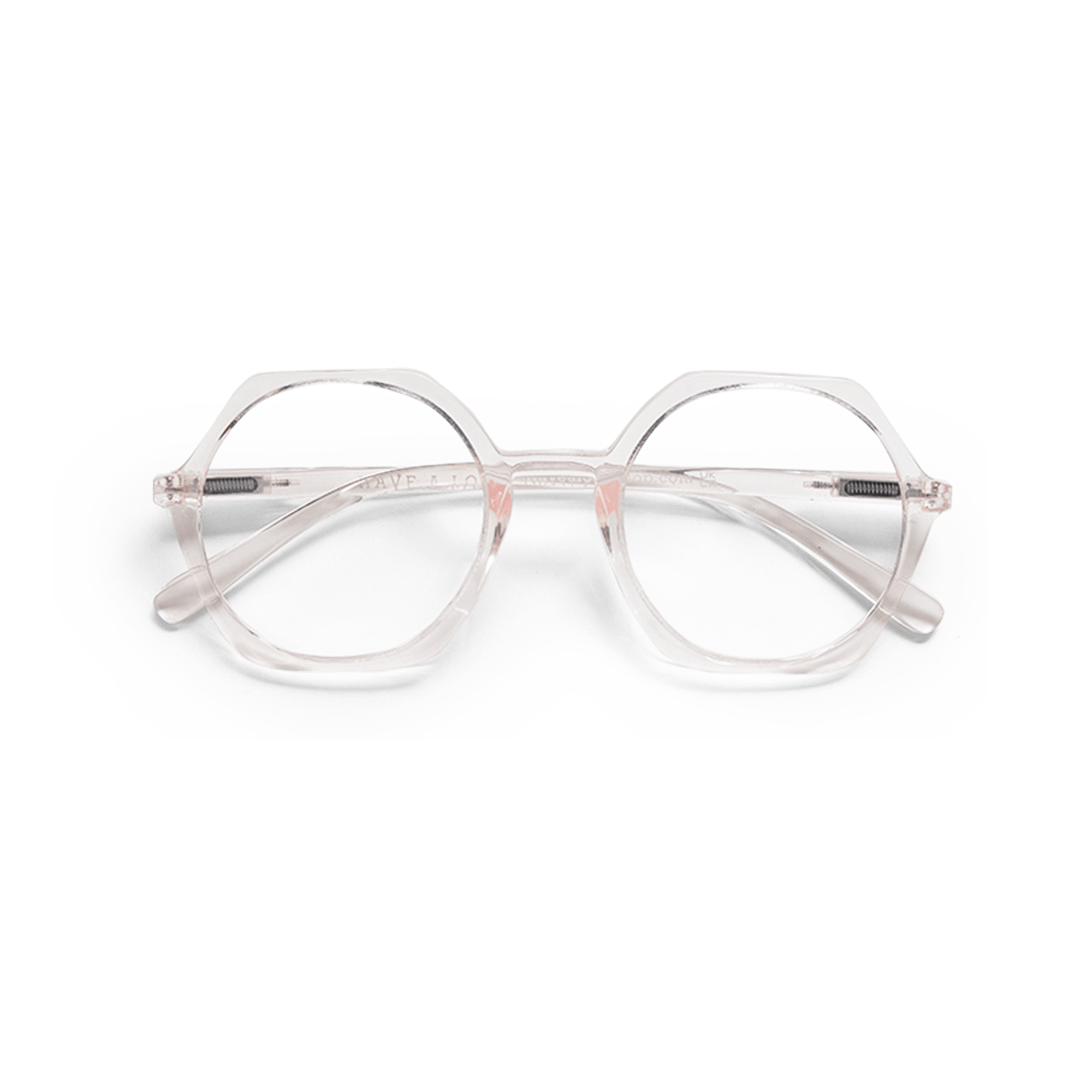 Læsebriller Edgy - clear pink